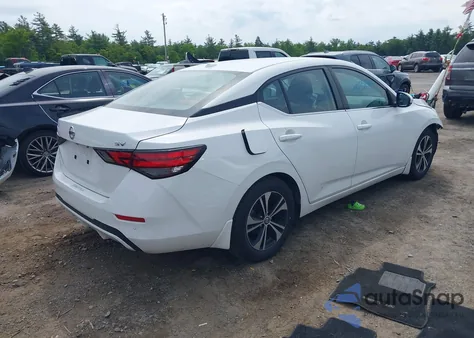 2020 Nissan Sentra Sv Xtronic Cvt z USA, uszkodzony, nr VIN 3N1AB8CV2LY309521
